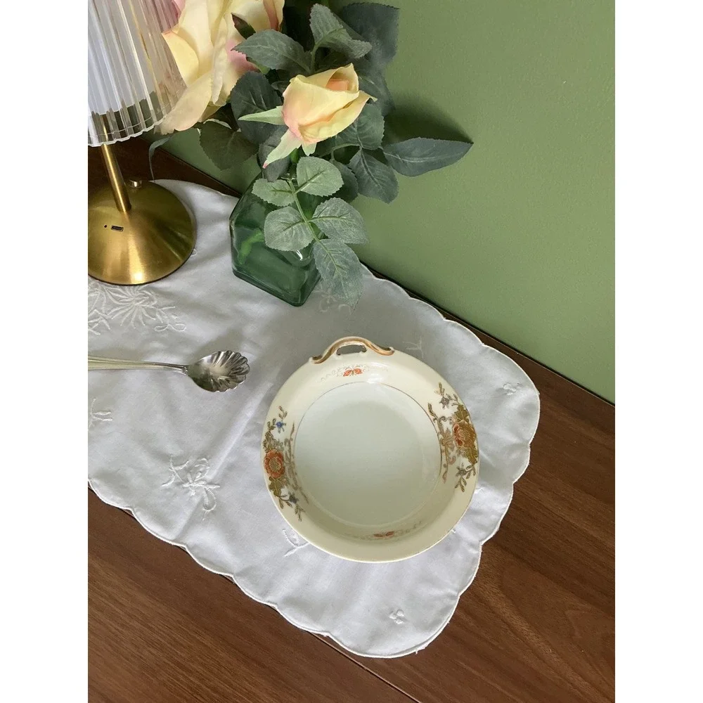 Vintage Noritake Handled Bowl M42290 | Japanese Fine Porcelain Serving Dish
